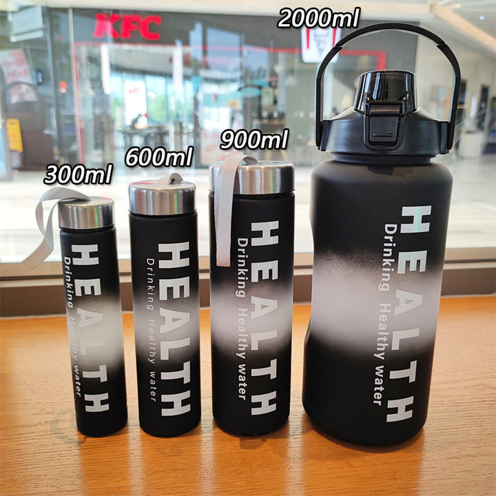 Women's insulated sports water bottle with ergonomic grip and leak-proof lid Bowlift