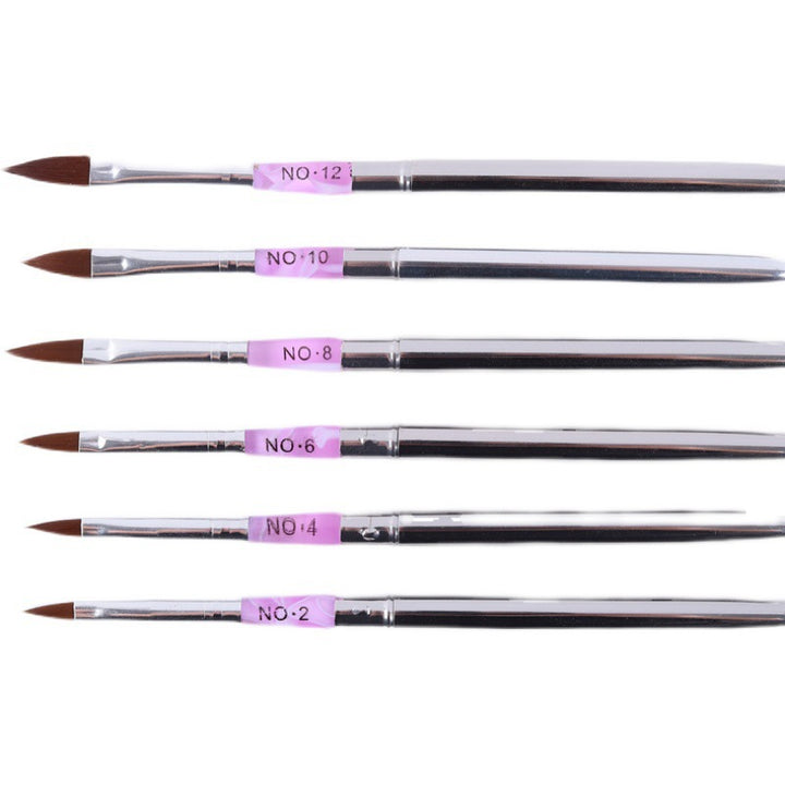 Professional Nail Art Brush Collection Bowlift