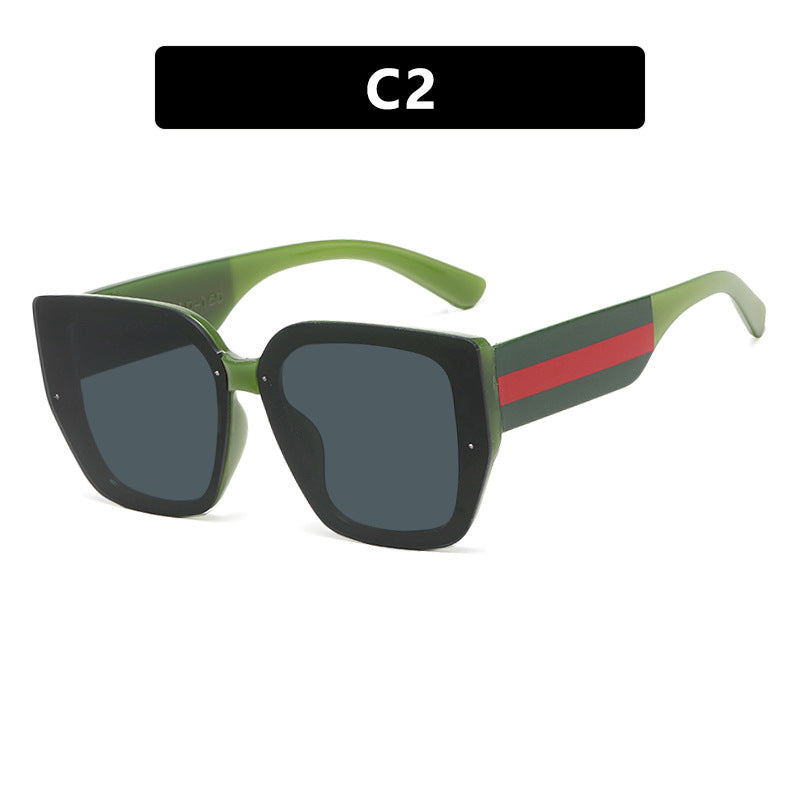 Women's oversized sunglasses with a fashionable frame and UV protection Bowlift
