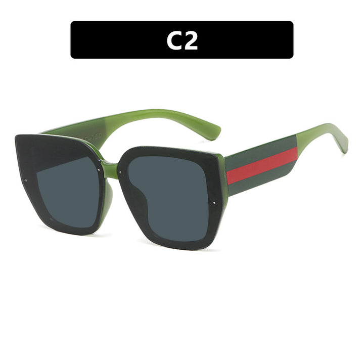 Women's oversized sunglasses with a fashionable frame and UV protection Bowlift