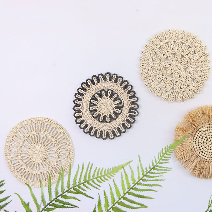 Handcrafted Woven Coasters Bowlift