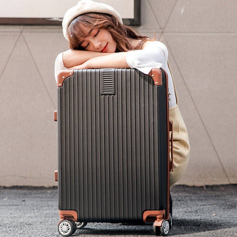 Men's Dual-Layer Hard-Shell Rolling Luggage Set Bowlift