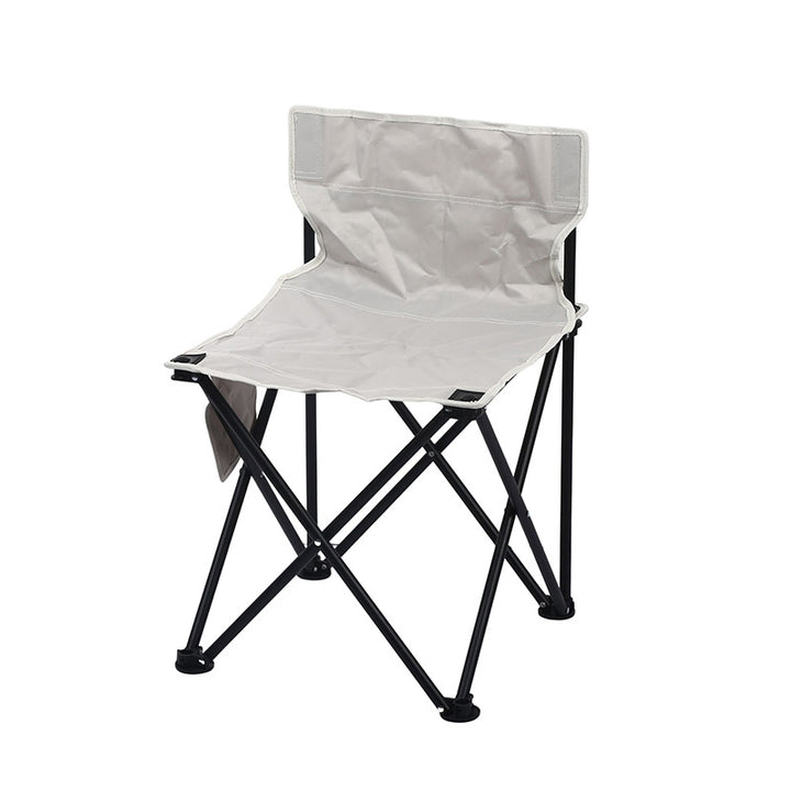 Folding chair with ergonomic backrest and sturdy frame Bowlift
