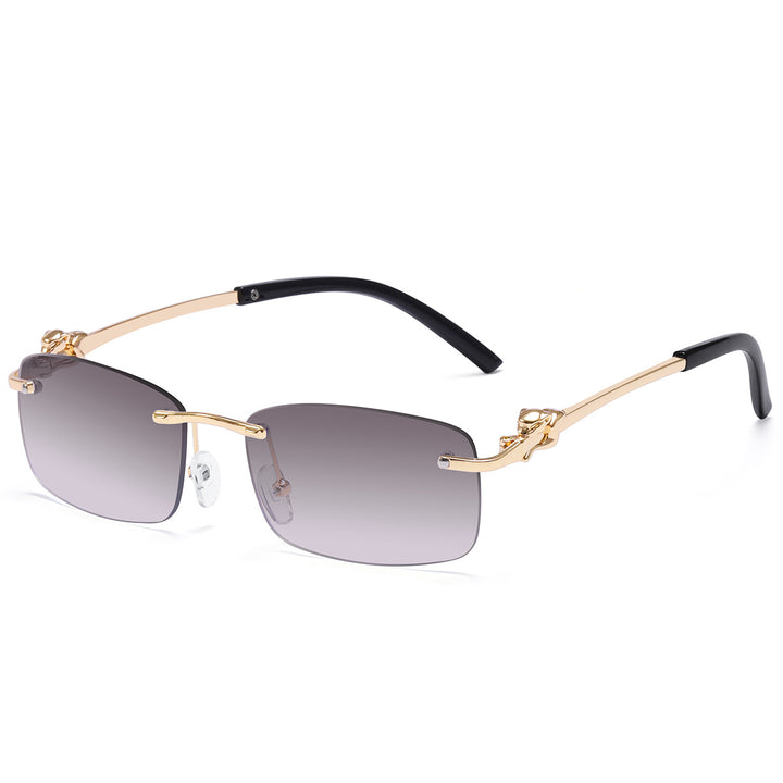 Women's elegant sunglasses with intricately designed metal frame Bowlift