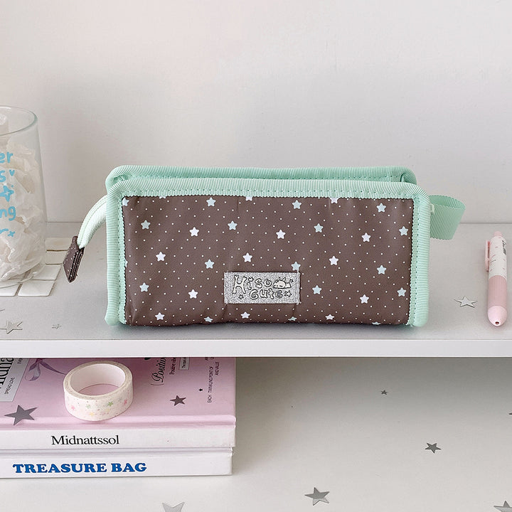 Star Patterned Pencil Case Bowlift