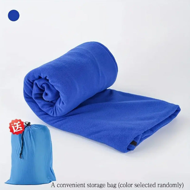 Women Ultra-Soft Travel Blanket with Carry Bag Bowlift