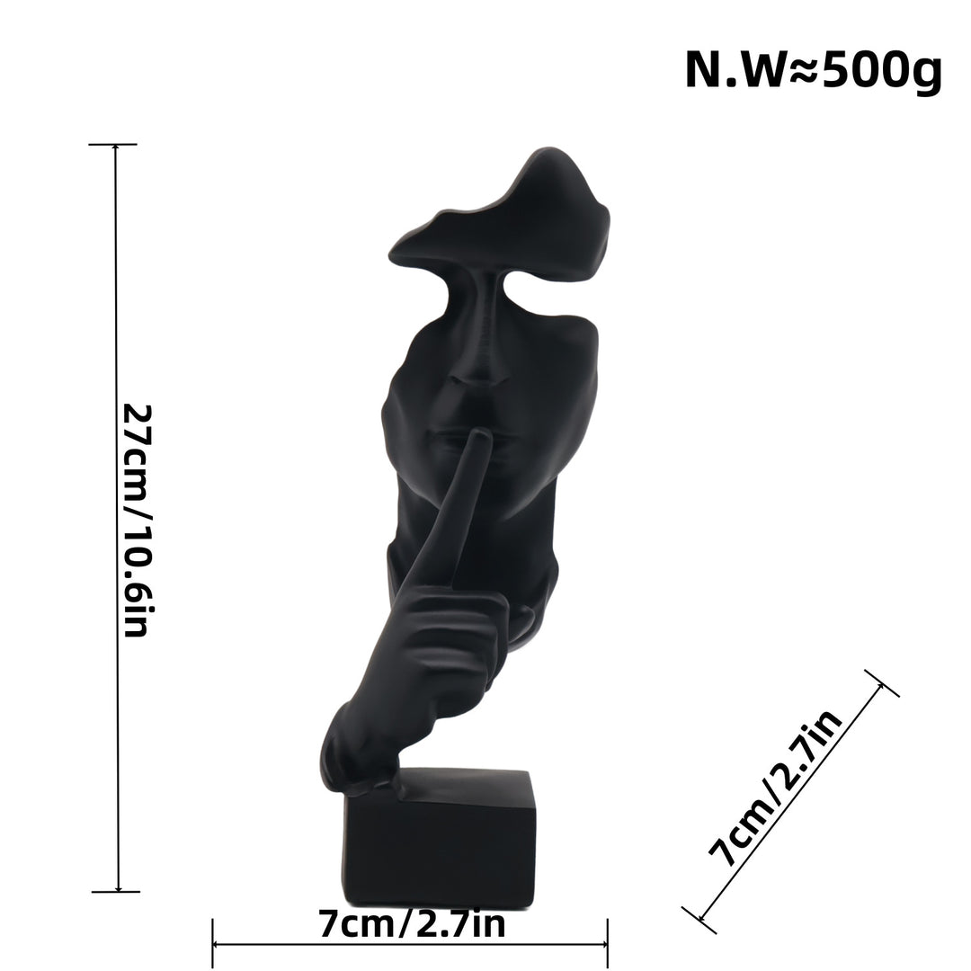 Artful figure with shield motif Bowlift