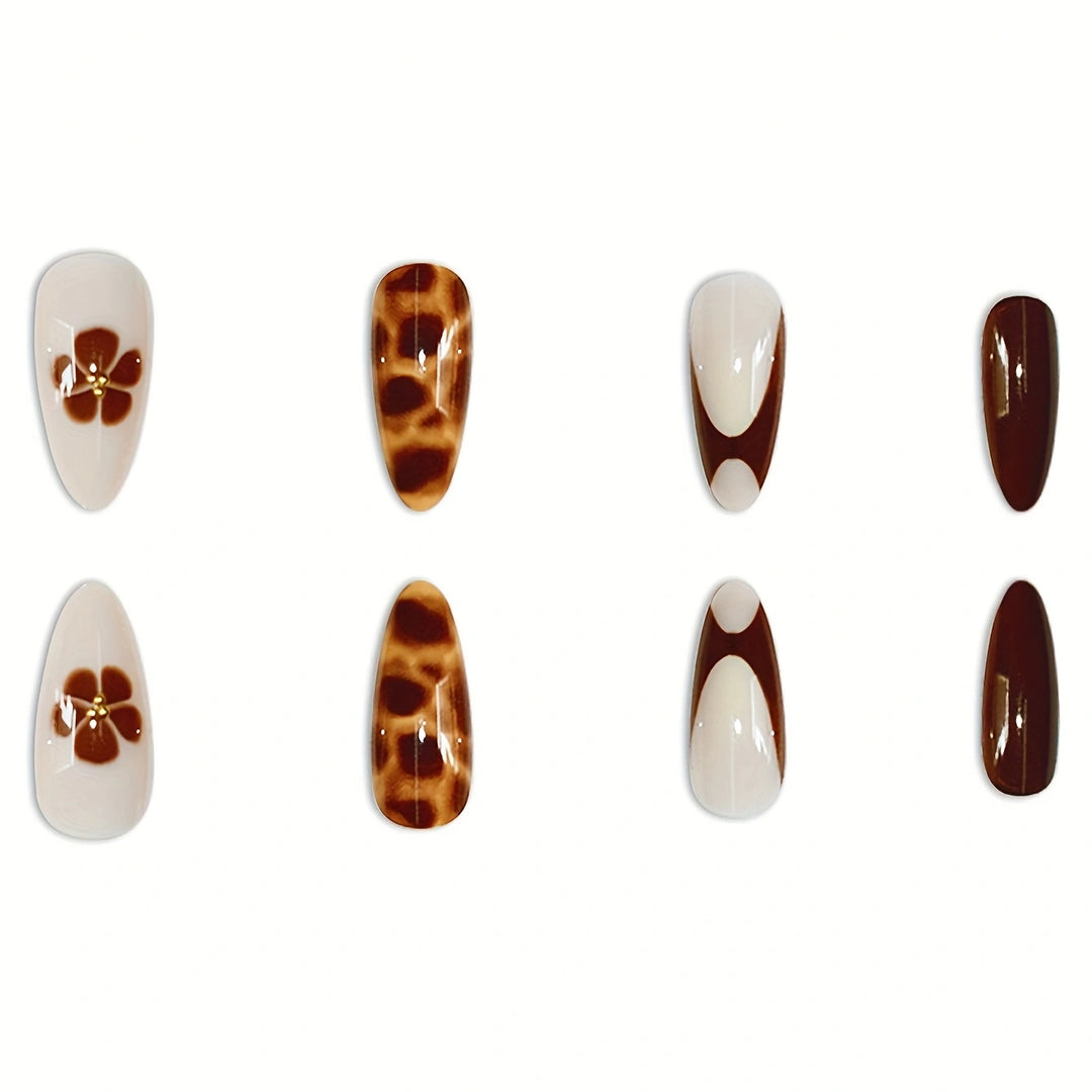 Artistic Stiletto Press-On Nail Set Bowlift