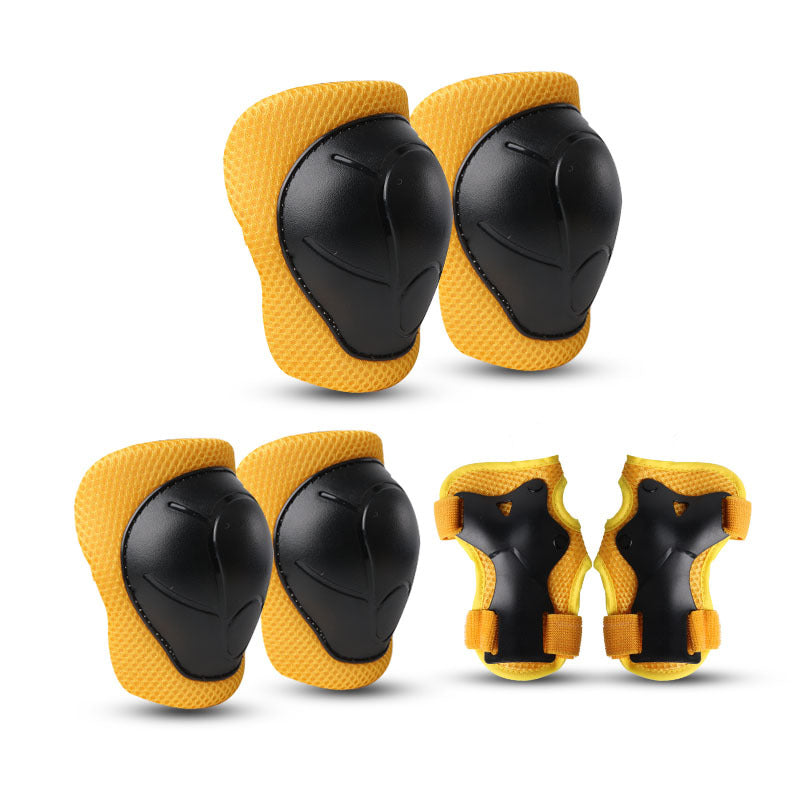 Children's Colorful Safety Helmet and Protective Gear Set Bowlift