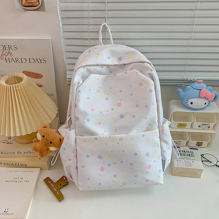 Star-Patterned Lightweight Backpack