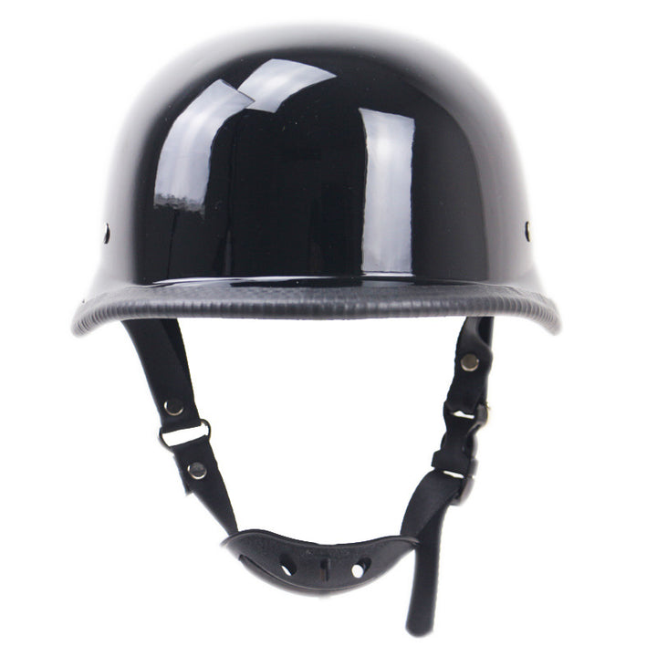Classic Cruiser Motorcycle Safety Helmet Bowlift