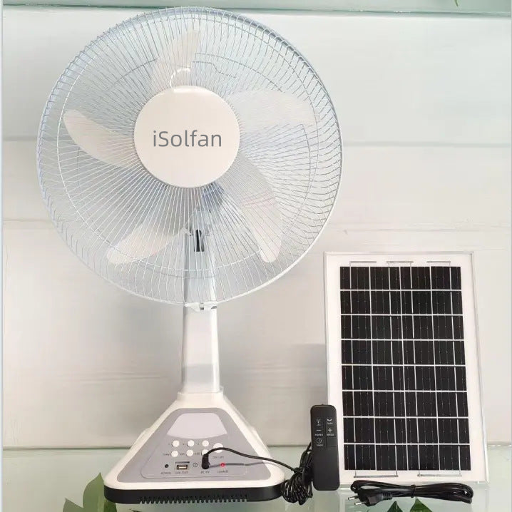 Unisex Solar-Powered Fan Bowlift