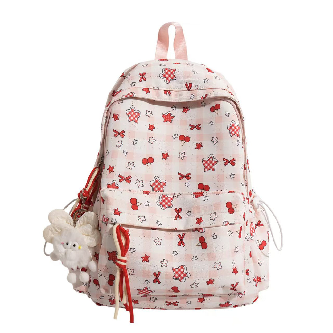 Backpack with Cute Design and Multifunctional Pockets Bowlift