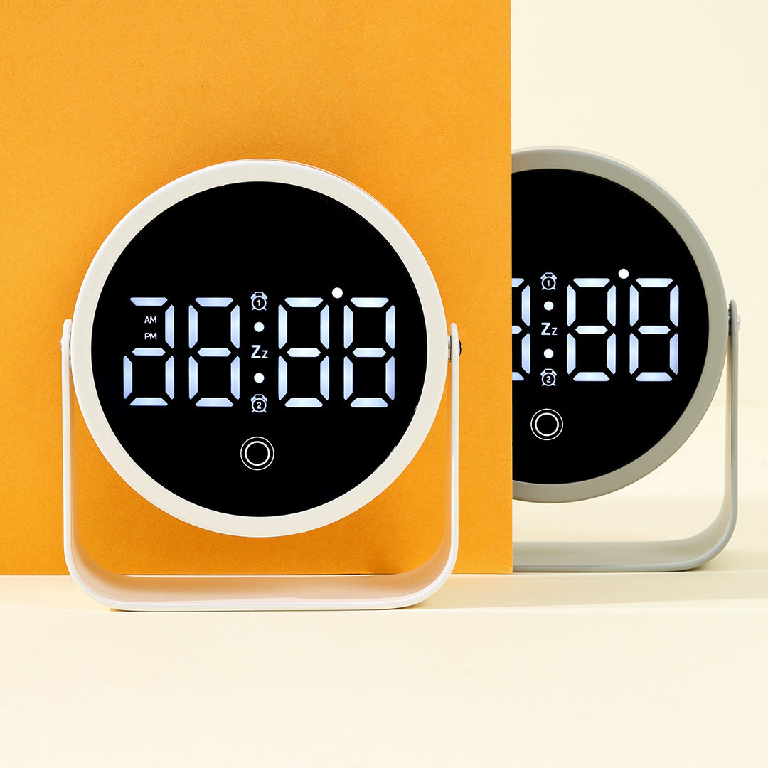 Digital LED Alarm Clock Bowlift