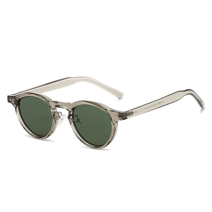 Women's Retro Round Sunglasses Bowlift