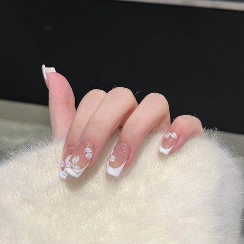 Floral Design Press-On Nail Art Kit Bowlift