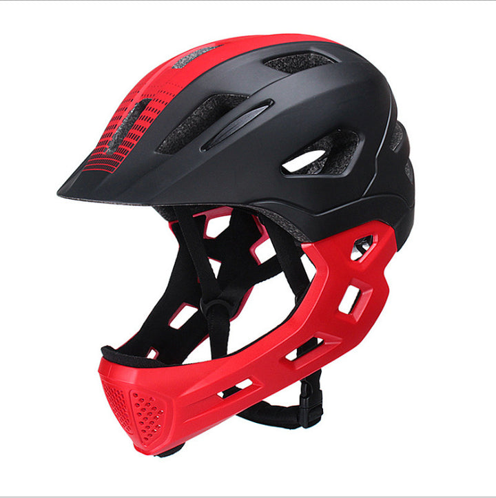 convertible mountain bike helmet with detachable chin guard and high-flow ventilation Bowlift