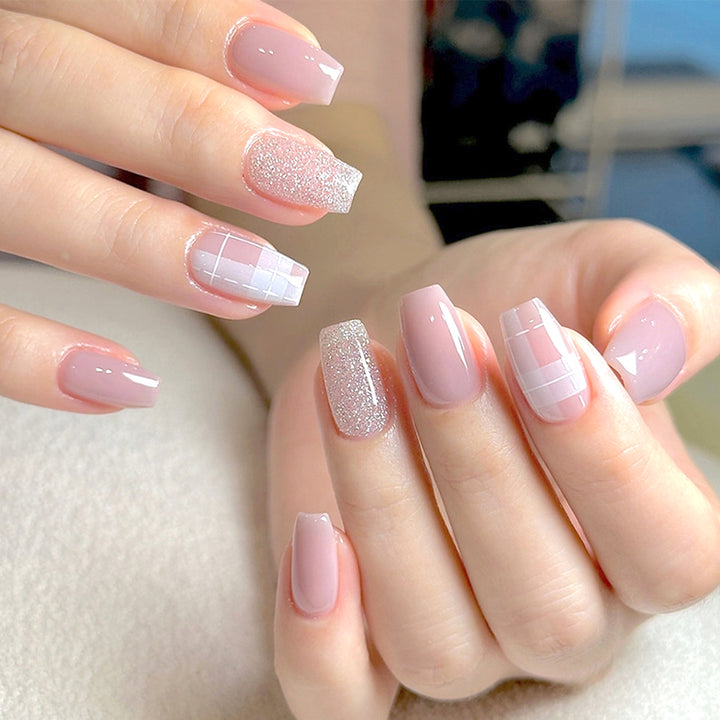 Elegant Press-On Nail Design Bowlift