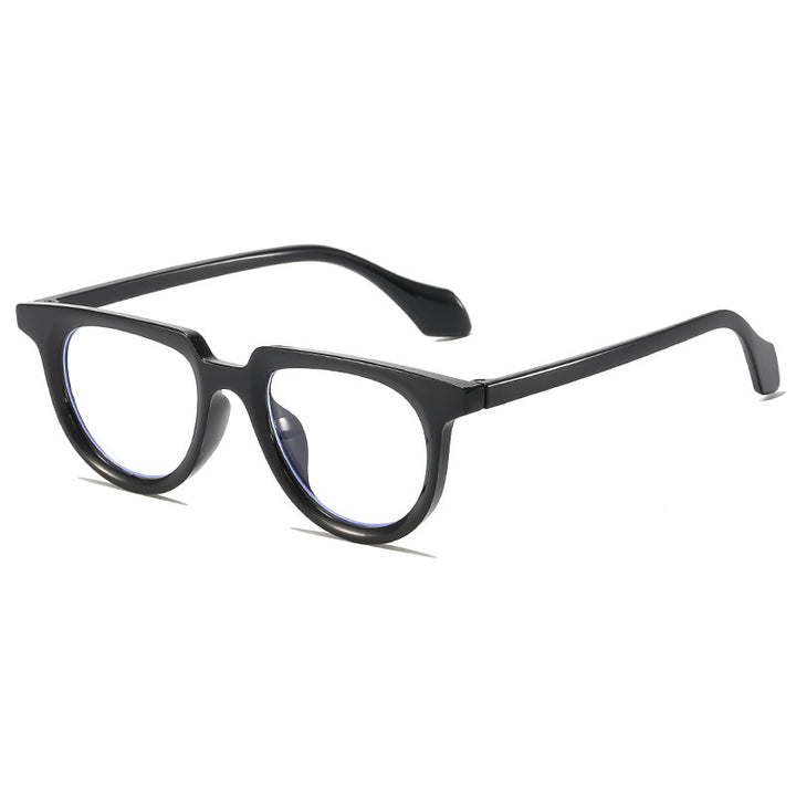 Retro-Inspired Clear Frame Sunglasses Bowlift