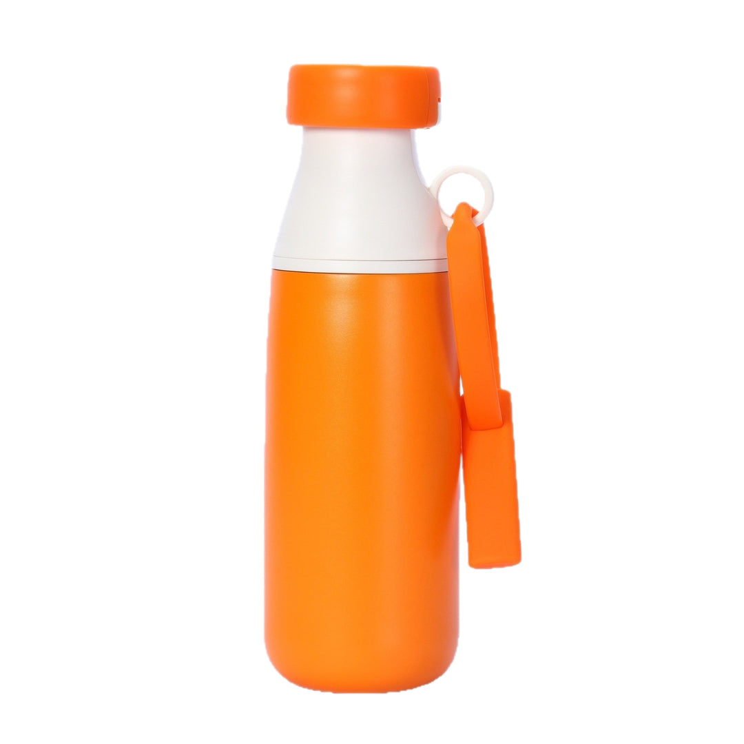 Women insulated water bottle with practical carrying strap Bowlift