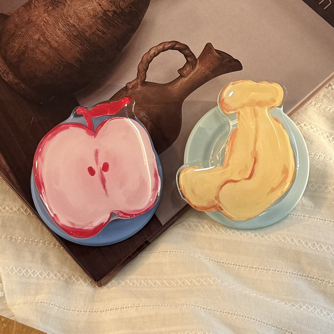 Creative ceramic coaster in figurative design Bowlift
