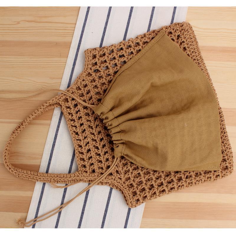 Braided Tote Bag Made of Sustainable Material Bowlift