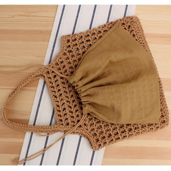 Braided Tote Bag Made of Sustainable Material Bowlift