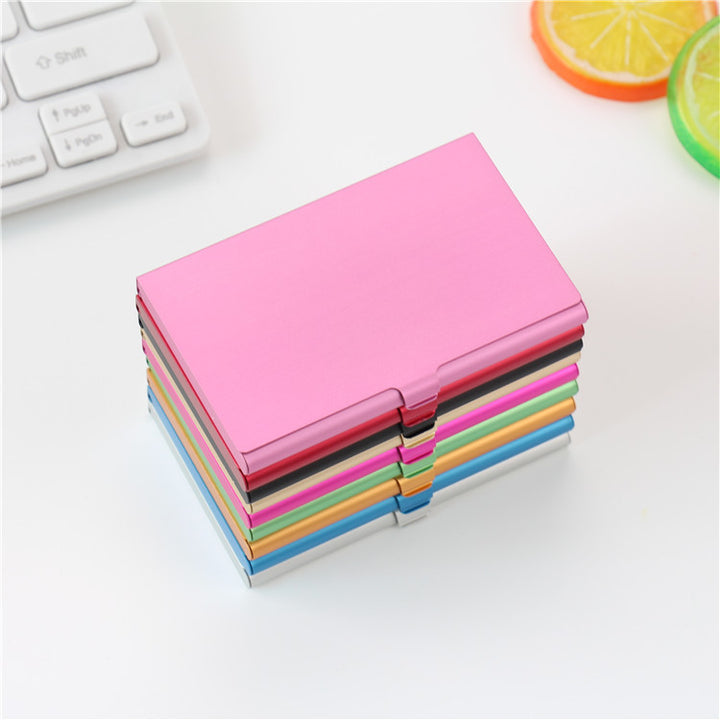 Elegant Slim Business Card Case