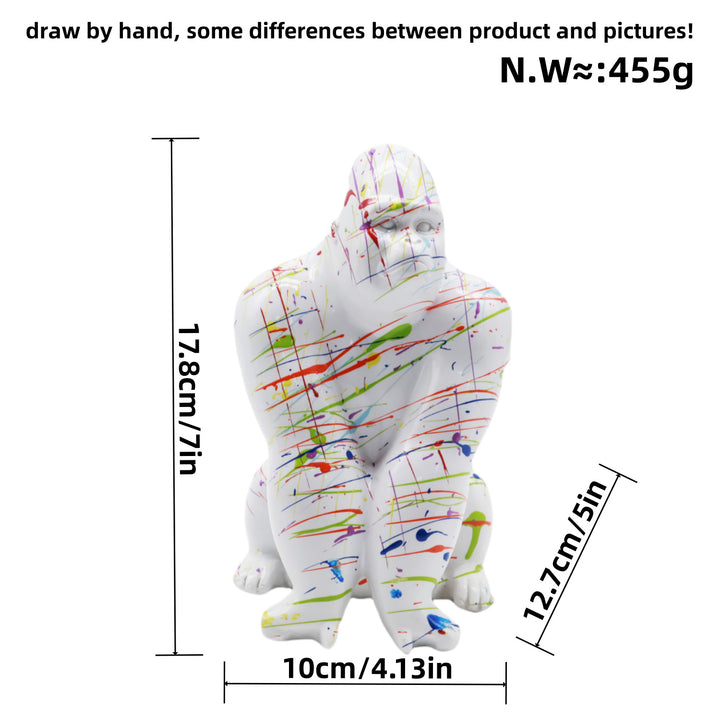 Artful Gorilla Sculpture Bowlift