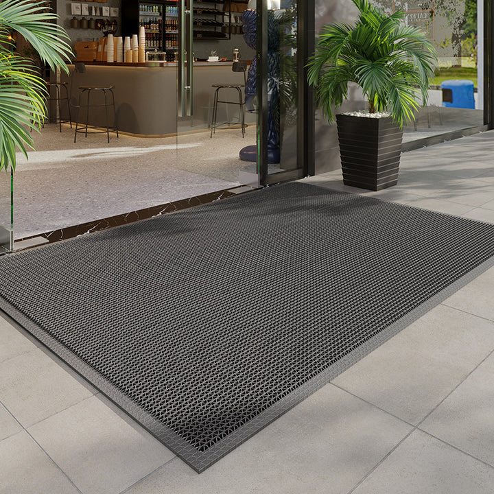 Heavy-Duty Textured Outdoor Entry Mat Bowlift