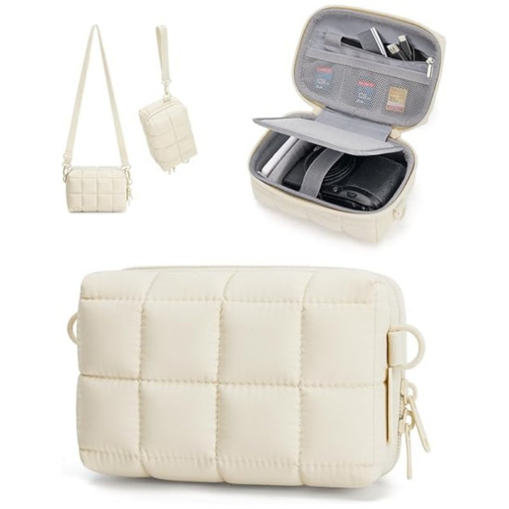 Practical shoulder bag with multiple inner pockets Bowlift