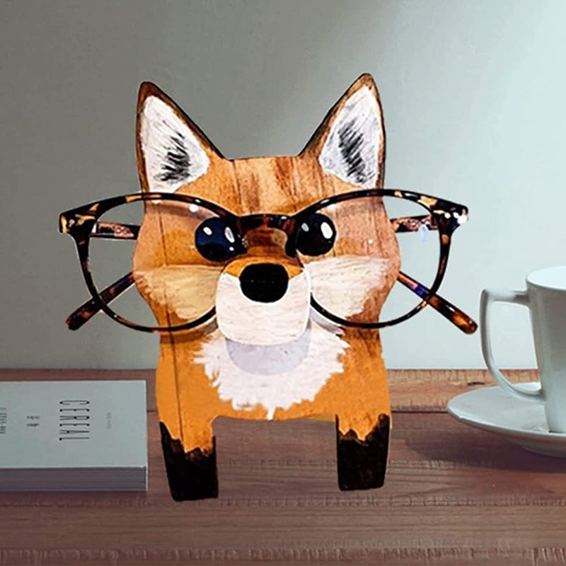 Cute wooden glasses case in animal shape | Bowlift