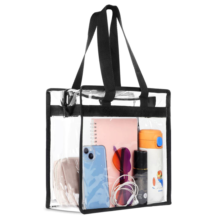 Unisex transparent shopping bag with stylish design Bowlift