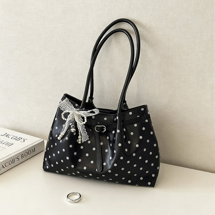 WoChic Polka Dot Tote Bag Bowlift