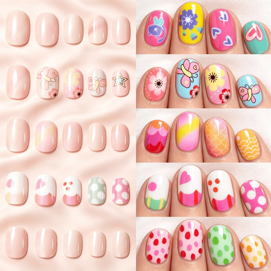 Decorative Nail Art Press-On Collection Bowlift