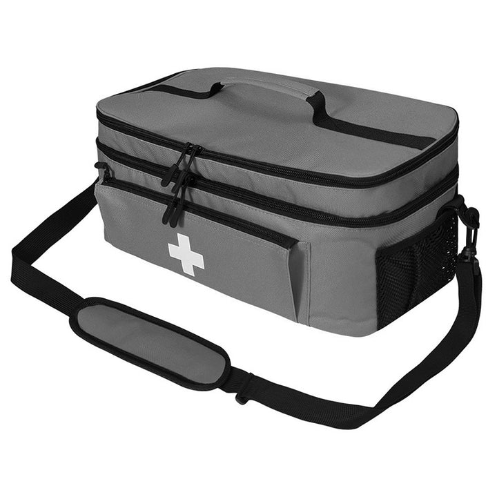 Versatile cooler bag with robust zipper and insulated interior Bowlift
