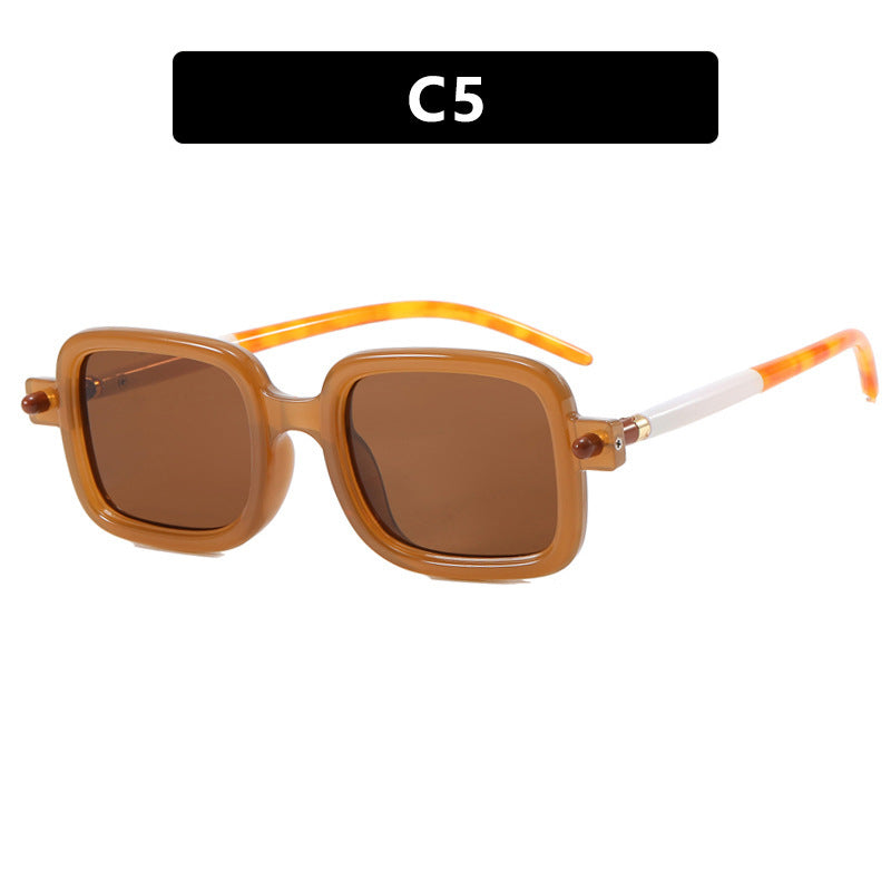 Women square sunglasses with trendy frame and comfortable fit Bowlift