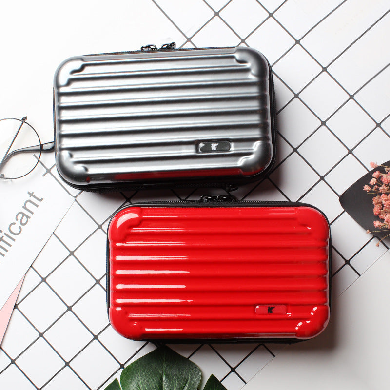 Unisex Slim Hard Shell Cosmetic Storage Case Bowlift