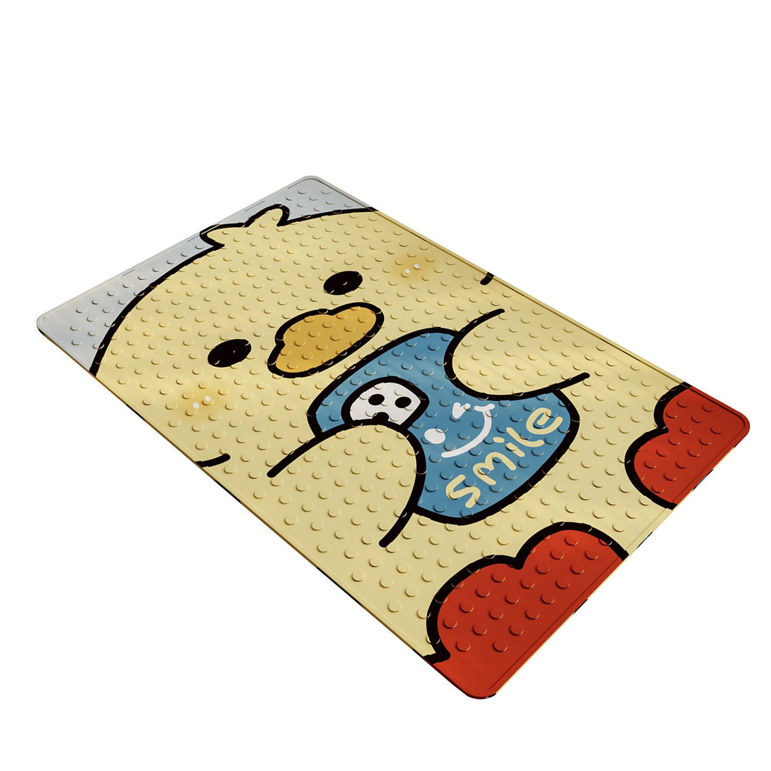Unisex Fun Shark-Themed Bath Mat Bowlift