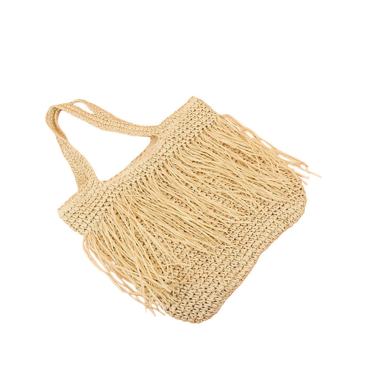 Fransige Tote Bag Made from Handmade Straw Bowlift