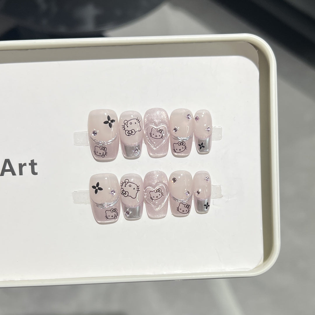 Themed Press-On Nail Art Bowlift