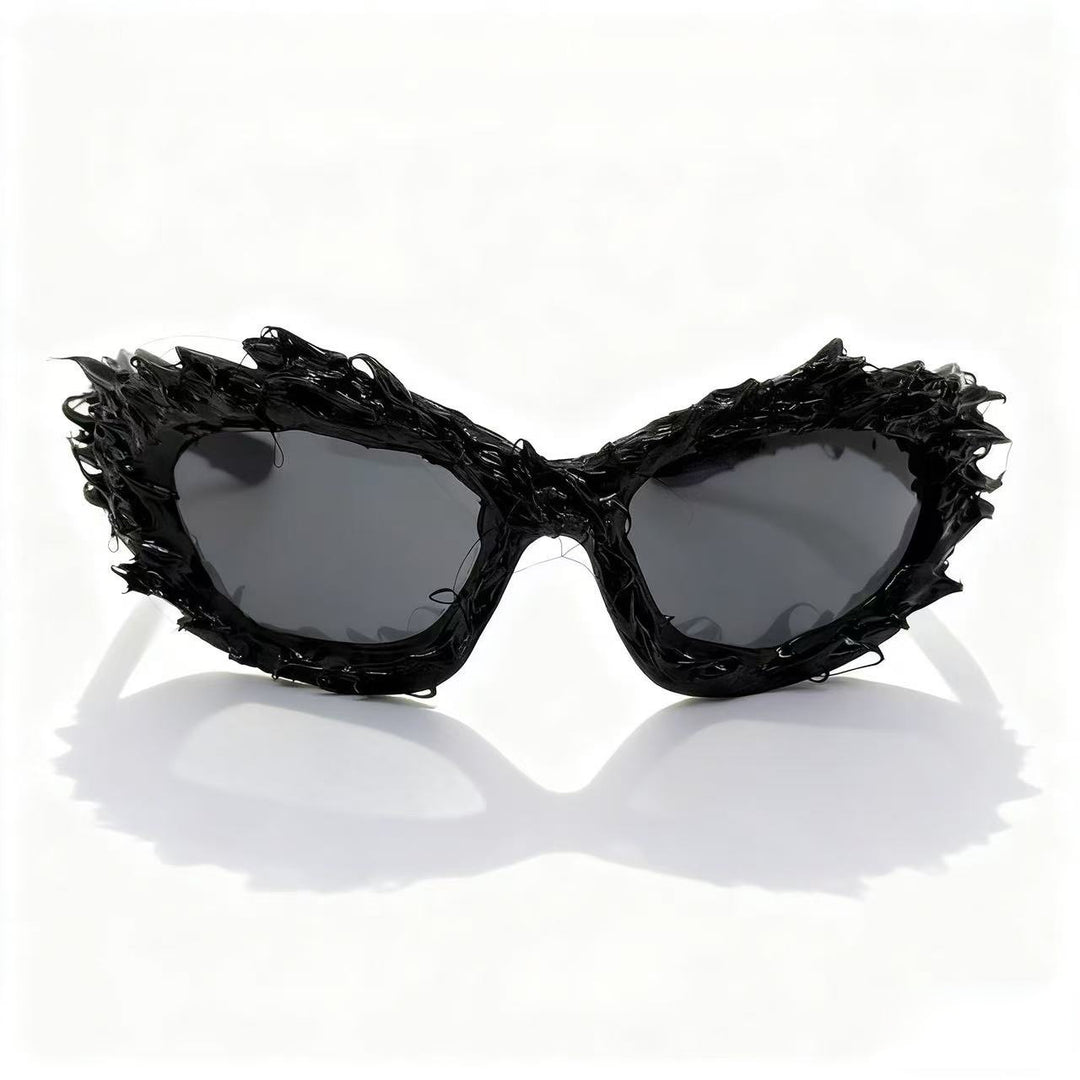 Women's fashionable sports sunglasses with unique structured frame Bowlift