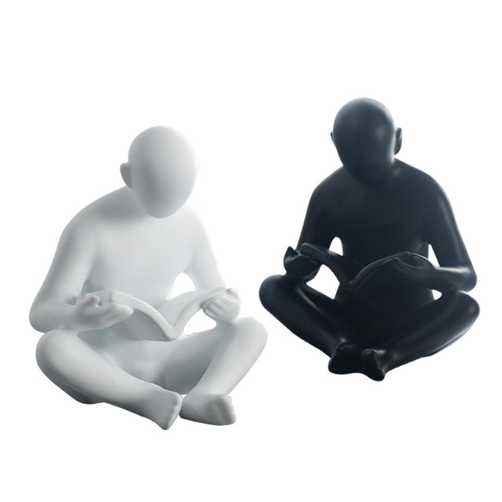 Reading Figurine