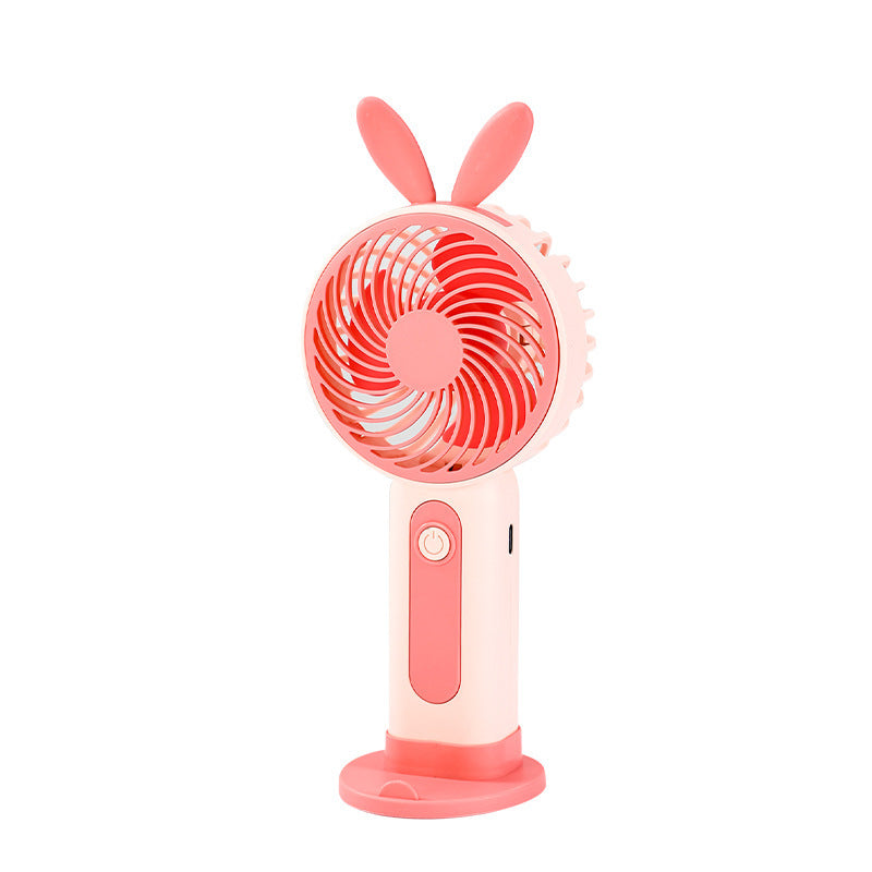 Ladies Portable Mini Fan with Playful Animal Design Bowlift