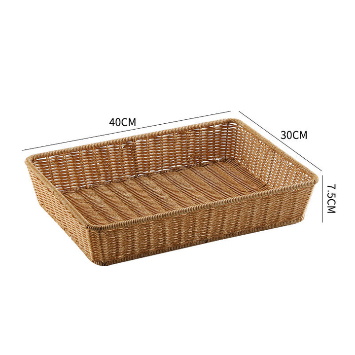 Natural Woven Storage Tray Bowlift