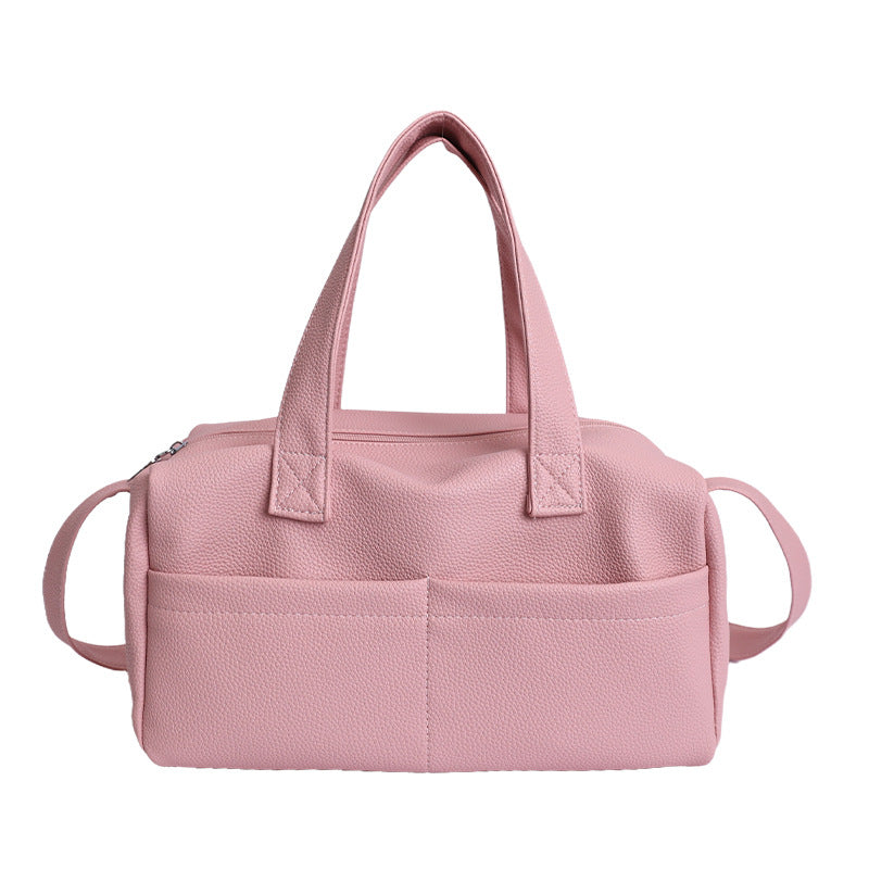WoVersatile Leather Mini Handheld Bag Bowlift