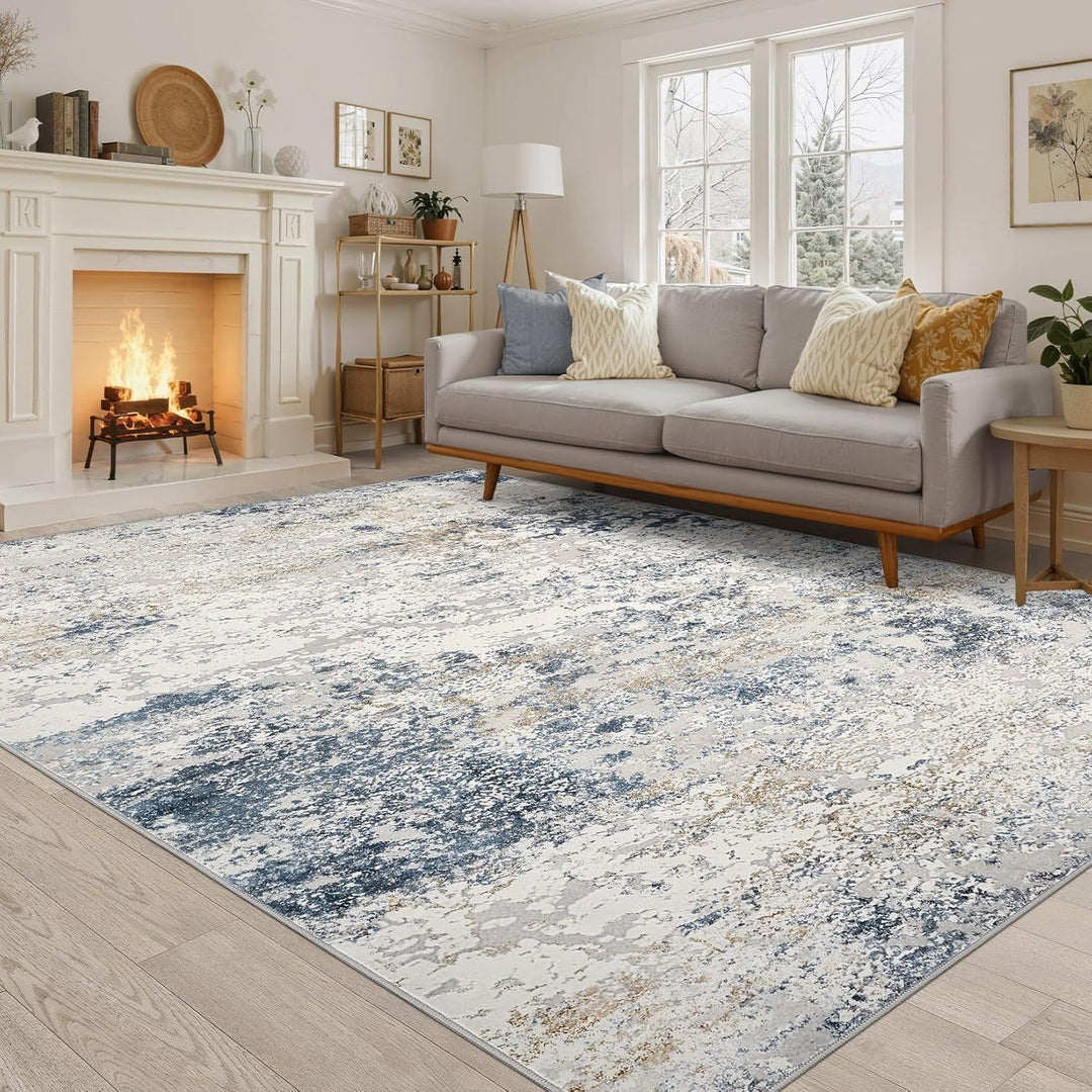 Vintage-inspired Textured Area Rug
