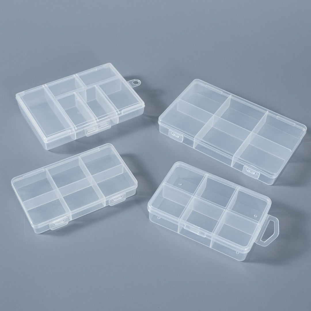 Multi-Section Craft Supply Storage Box Bowlift