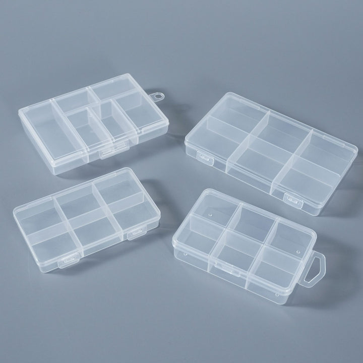 Multi-Section Craft Supply Storage Box Bowlift