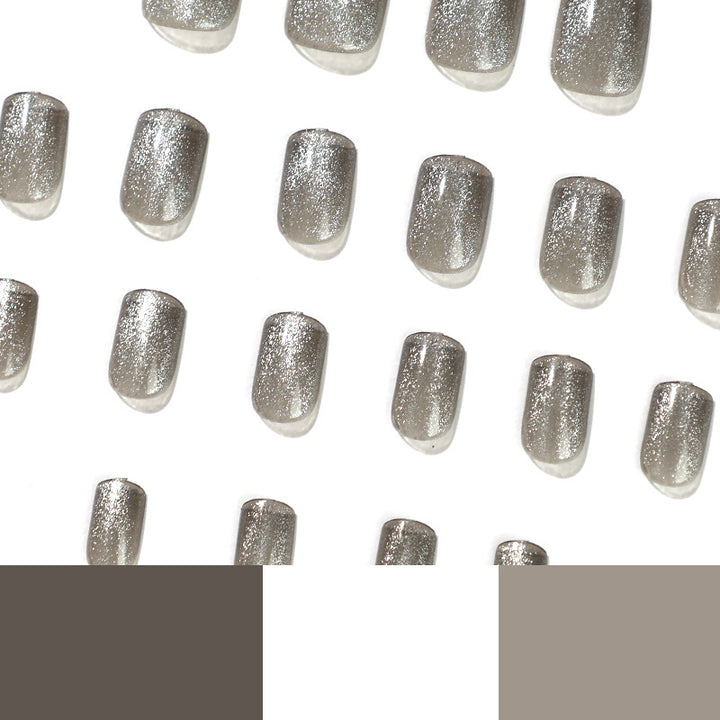 Glittering Nail Extensions Bowlift